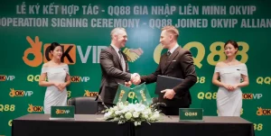 Sự kiện QQ88 gia nhập Liên minh OKVIP mở ra kỷ nguyên phát triển của ngành giải trí